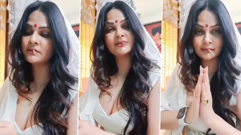 Gangubai Kathiawadi स्टाइल में बोल्ड एक्ट्रेस Aabha Paul ने बोला Alia Bhatt का डायलॉग, पसीने छुड़ा देगा ये Hot Video