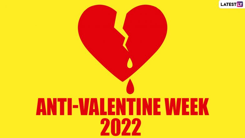 Anti-Valentine Week 2022 List: स्लैप डे से लेकर ब्रेक-अप डे तक, देखें एंटी-वेलेंटाइन डेज की पूरी लिस्ट
