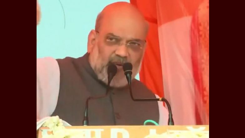 UP Assembly Election 2022: गृहमंत्री अमित शाह बोले, 'अखिलेश को नहीं दिखेगी बेहतर कानून व्यवस्था, उनकी आंखों में चढ़ा है काला चश्मा'