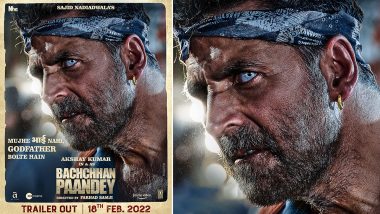 Akshay Kumar का खूंखार अंदाज फैंस को कर रहा हैरान, Bachchan Pandey पोस्टर में दिखा ऐसा अंदाज