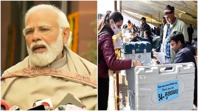 UP Election 2022: यूपी में पहले चरण के लिए 58 सीटों पर मतदान जारी, पीएम मोदी ने ट्वीट कर लोगों से की ये अपील