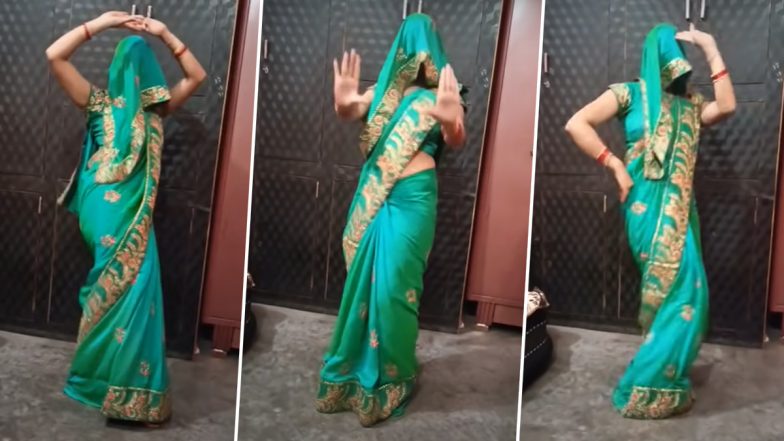 Bhabhi Patli Kamar Dance: घूंघट में भाभी ने ‘पतली कमर’ सॉन्ग किया धमाकेदार डांस, अंदाज देख फिदा हो जाएंगे आप