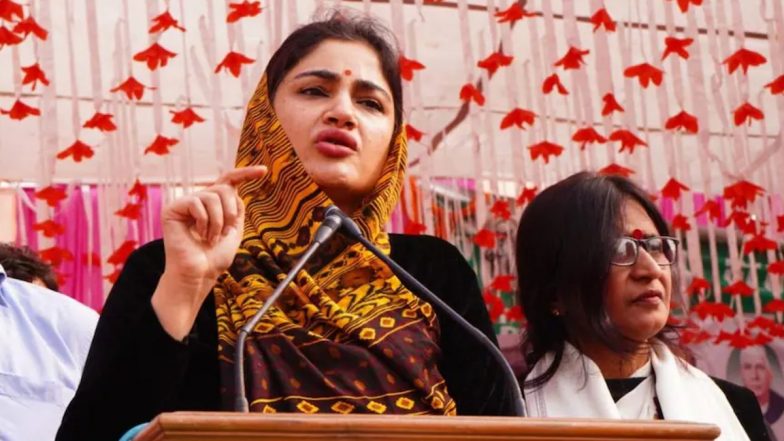 UP Elections: जयंत चौधरी की पत्नी चारू का हल्ला बोल, कहा- मेरे पति पर इतनी लाठियां बरसाने का क्या मतलब था