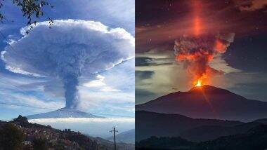 VIDEO: इटली के Mount Etna में जवालामुखी विस्फोट, भयानक मंजर कैमरे में कैद, Video देख सिहर उठे लोग