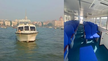 Water Taxi in Mumbai: मुंबई में शुरू हुई देश की पहली वाटर टैक्सी सर्विस, किराया-रूट समेत जानें सभी डिटेल