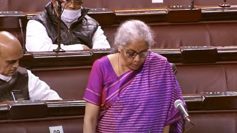 Budget 2022: राज्यसभा में बोलीं वित्त मंत्री निर्मला सीतारमण- विकास के लिए 25 साल का रोडमैप जरूरी, सरकार का पूरा जोर आर्थिक विकास पर