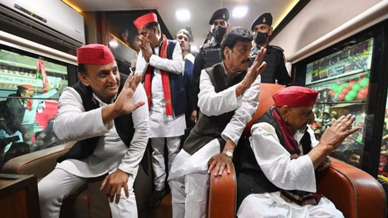UP Election 2022: एसपी संरक्षक मुलायम सिंह यादव समेत परिवार के सभी सदस्य कल सैफई में बूथ संख्या 239 पर वोट डालेंगे