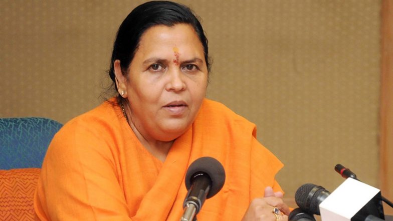 पूर्व मुख्यमंत्री उमा भारती शराब के मुद्दे पर मुख्यमंत्री शिवराज सिंह चौहान के रवैए से नाखुश