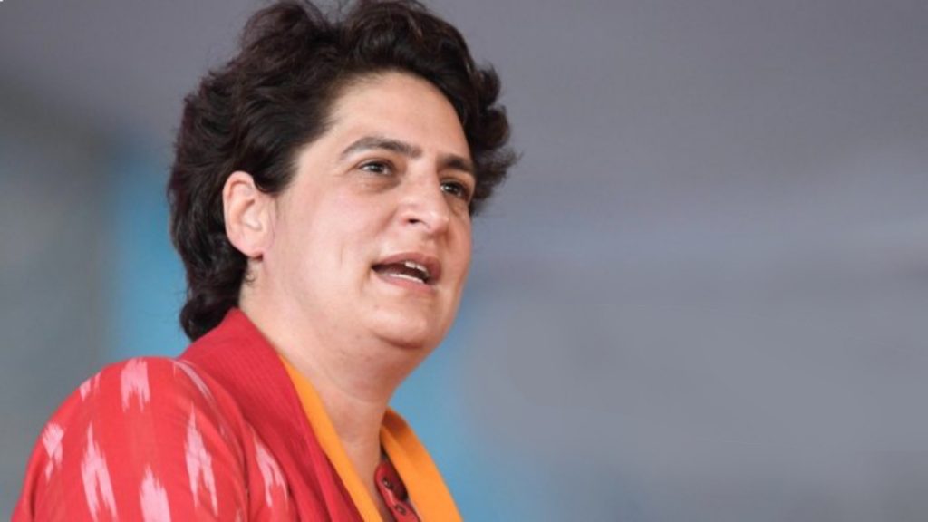 प्रियंका गांधी ने आरोप लगाया- भाजपा लोगों को रोजगार देने के बजाय मुफ्त राशन पर निर्भर बना रही है