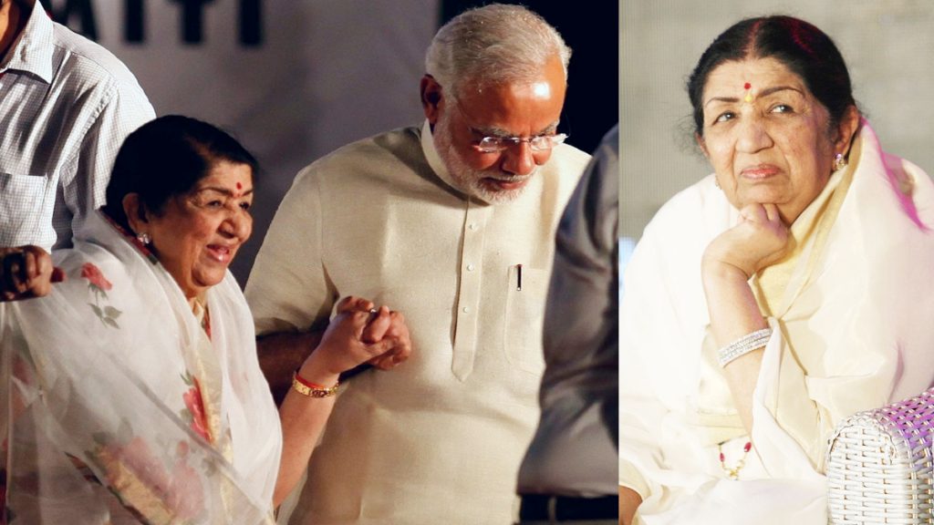 वेबसाइट पर कहा गया- लता दीदी का निधन वास्तव में देश के लिए एक दुखद दिन है