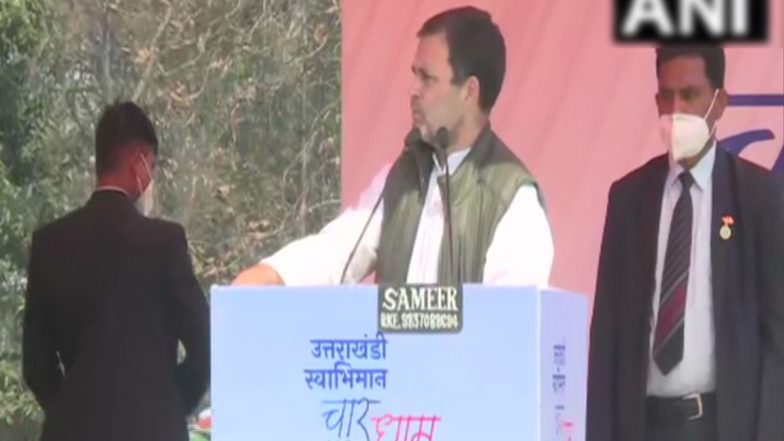 Uttarakhand Election 2022: राहुल गांधी का बड़ा वादा, कहा- सत्ता में आने पर युवकों को 4 लाख नौकरियां देंगे