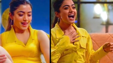 Oops मोमेंट के शिकार हुई 'Pushpa' एक्ट्रेस Rashmika Mandanna, तस्वीरें हुई वायरल