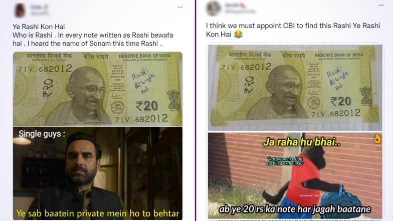 Valentine's Day 2022: कौन है ये 'बेवफा राशी', दिल टूटे आशिक ने नोट पर लिखा अपना दर्द, Memes हुए वायरल