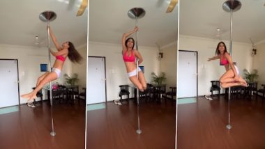 Nia Sharma Pole Dance: निया शर्मा ने जबरदस्त पोल डांस का क्लिप किया शेयर, हॉट वीडियो देख छूट जाएगा पसीना