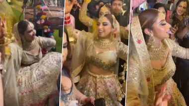 Desi Bride's Bhangra Dance: देसी दुल्हन ने अपनी बारात में किया जबरदस्त  भांगड़ा डांस, वायरल वीडियो देख लोगों ने कहा 'हिट है'