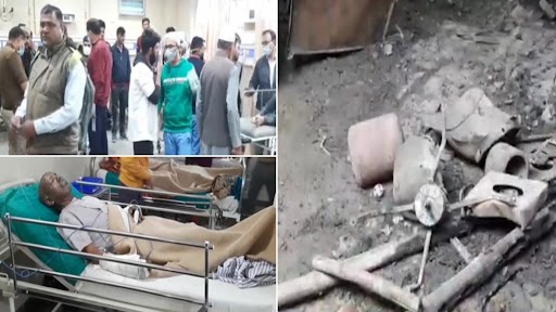 UP Cylinder Blast: मुरादाबाद के सिविल लाइंस इलाके में सिलेंडर के फटने से 6 लोग घायल