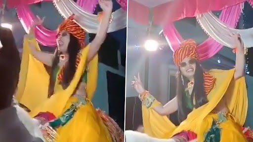 हरियाणा की दुल्हन ने निकाली अपनी बारात, घोड़े पर सवार होकर और हाथ में तलवार लेकर पहुंची दूल्हे के घर, देखें वीडियो