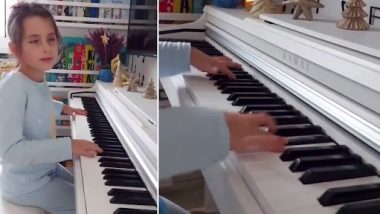 Blind Girl Playing The Piano: दृष्टिबाधित लड़की ने बजाया जबरदस्त पियानो, वीडियो देख नेटीजंस की आंखों से छलके आंसू