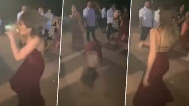 Atrangi Dance: टाईट स्लिट ड्रेस में लड़की ने किया अतरंगी डांस, वीडियो देख हो जाएंगे दंग