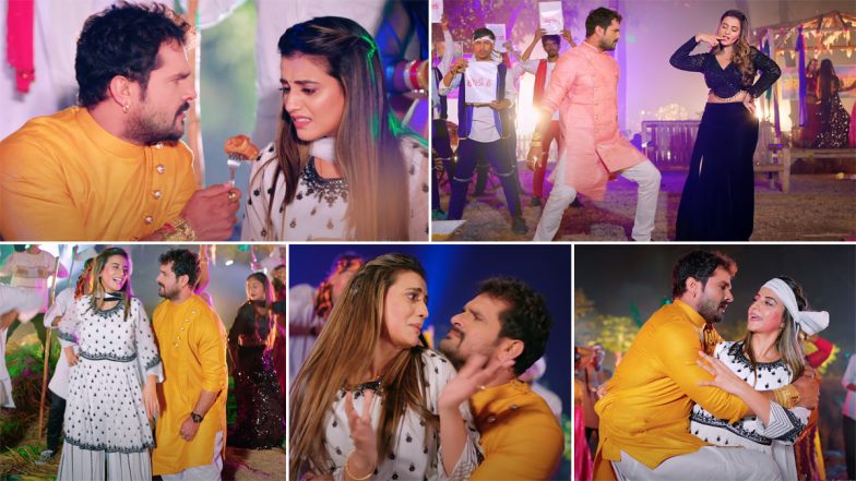 Akshara Singh-Khesari Lal Yadav के नए होली सॉन्ग 'पिठईया' ने इंटरनेट पर मचाया धमाका, देखें भोजपुरी सॉन्ग Video