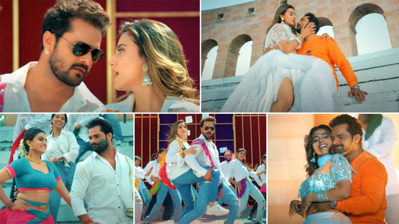 New Bhojpuri Song: Khesari Lal Yadav संग बवाल मचा रही हैं Akshara Singh, देखें ये नया म्यूजिक Video