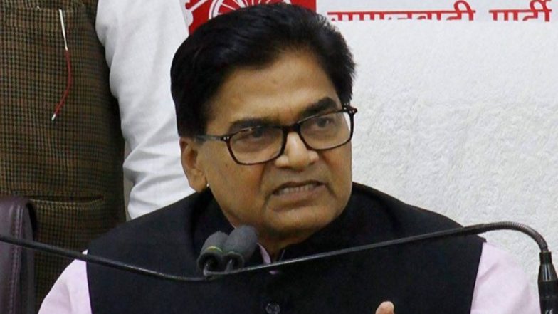 UP Assembly Election 2022: अखिलेश यादव की सरकार बनेगी तो राम मंदिर और जल्दी तथा बेहतर बनेगा: रामगोपाल यादव