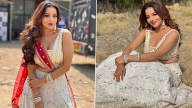 Monalisa Photos: भोजपुरी एक्ट्रेस मोनालिसा ने खूबसूरत लहंगा पहनकर दिखाया अपना देसी भाभी लुक, तस्वीरें हुई वायरल