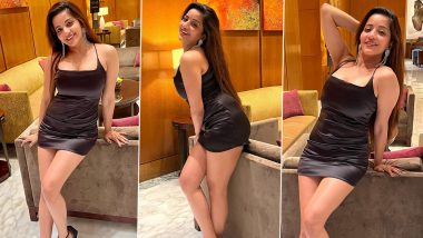 Monalisa Hot Photos: भोजपुरी एक्ट्रेस मोनालिसा ने ब्लैक ड्रेस में दिखाया सेक्सी अवतार, हॉट फोटोज हुई वायरल