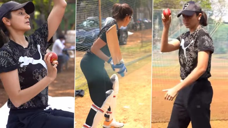 Chakda X'press: Anushka Sharma ने क्रिकेटर बनने के लिए कस की है कमर, Video में करती दिखी कमाल की ट्रेनिंग