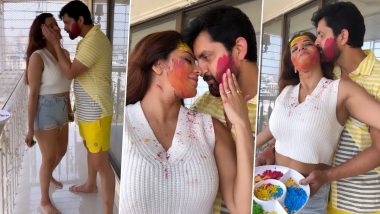 Monalisa ने होली पर पति Vikrant Singh संग बालकनी में किया रोमांस, भोजपुरी एक्ट्रेस का Video हुआ Viral