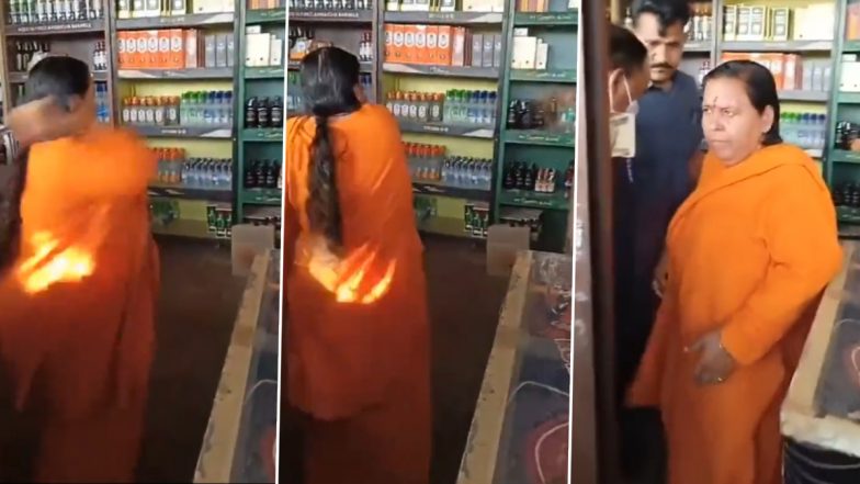 MP: बीजेपी नेता उमा भारती का बड़ा बयान, कहा- रोती महिलाओं के सम्मान की रक्षा के लिए शराब की दुकान पर पत्थरबाजी