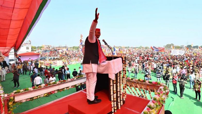UP Election 2022: सपा मुखिया अखिलेश यादव ने भरी हुंकार, पूर्वांचल को ‘अभूतपूर्वांचल’ बनाने का किया वादा