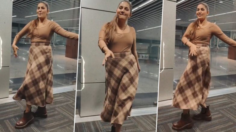 Sapna Choudhary ने स्कर्ट पहनकर किया गजब का डांस, Video देखकर दीवाने हुए फैंस
