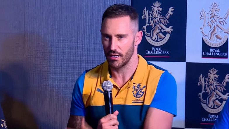 RCB New Captain IPL 2022: आरसीबी ने फाफ डु प्लेसी को नया कप्तान नियुक्त किया, संभालेंगे टीम की कमान