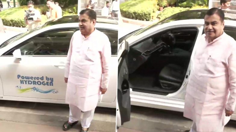पानी से बने ग्रीन हाइड्रोजन से चलती है आलीशान कार Mirai, संसद लेकर पहुंचे नितिन गडकरी, मोदी सरकार के सपने का किया खुलासा