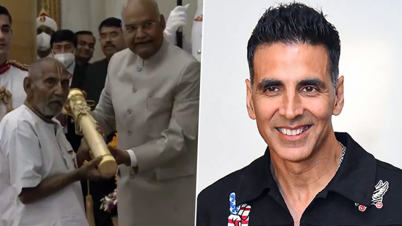 Akshay Kumar 125 साल के Swami Sivananda की तंदुरस्ती देखकर हुए दंग, Video शेयर करके जताई खुशी