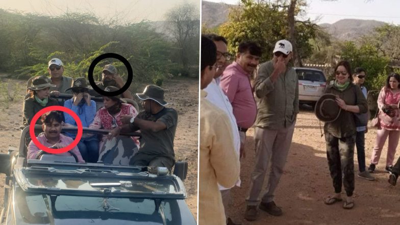 Sariska Tiger Reserve Fire: आग बुझाने की जगह अंजलि तेंदुलकर को जंगल घुमाने निकले फॉरेस्ट अधिकारी, फोटो हुई वायरल