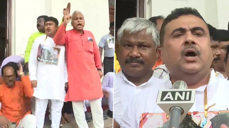 West Bengal: विधानसभा बना जंग का मैदान! बीरभूम हिंसा को लेकर TMC-BJP विधायकों में मारपीट, शुभेंदु अधिकारी समेत 5 विधायक सस्पेंड (VIDEO)