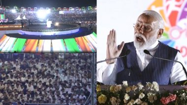 Ahmedabad: पीएम मोदी ने सरदार पटेल स्टेडियम में खेल महाकुंभ 2022 का किया शुभारंभ, कही ये बड़ी बात