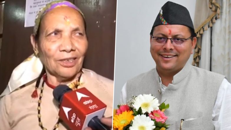 धामी को दूसरी बार उत्तराखंड की कमान सौंपें जाने पर मां के छलके आंसू, कहा- अब मेरा बेटा और भी अच्छे से काम करेगा