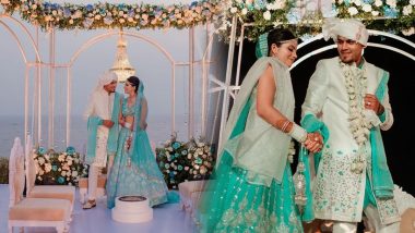 Rahul Chahar Wedding Photos: राहुल चाहर ने गर्लफ्रेंड इशानी के साथ धूमधाम से की शादी, सोशल मीडिया पर शेयर की तस्वीरें