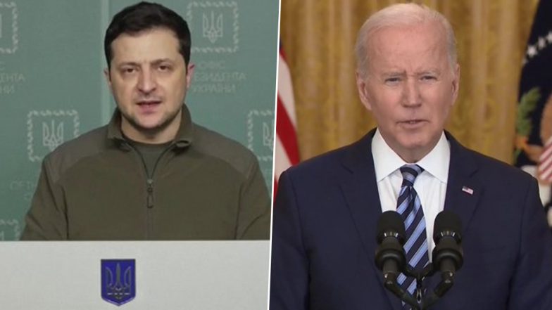 Russia-Ukraine War: यूक्रेन के राष्ट्रपति वलोडिमिर जेलेंस्की ने US के  प्रेसिडेंट जो बिडेन से बात की, कई मुद्दों पर हुई चर्चा
