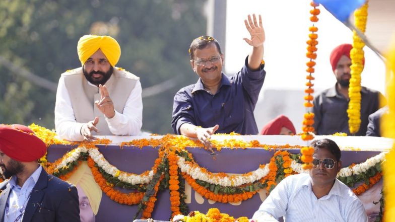 Punjab: अमृतसर में AAP ने किया रोड शो, CM केजरीवाल बोले, कई सालों बाद पंजाब के लोगों को मिला है ईमानदार मुख्यमंत्री