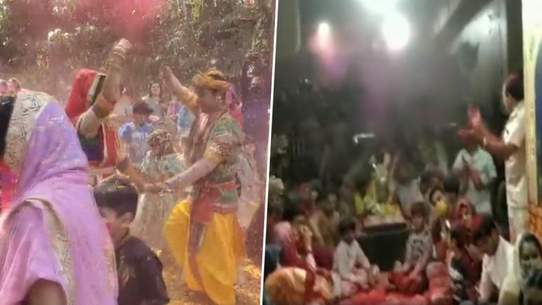 Holi 2022: देशभर में होली की धूम, उज्जैन के महाकालेश्वर मंदिर से लेकर वृंदावन तक इस तरह मनाया जा रहा है रंगों का त्योहार