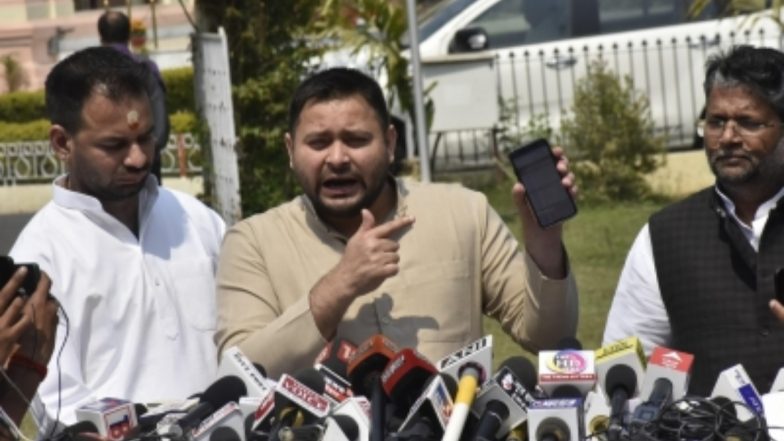Bihar: तेजस्वी का BJP पर हमला, CBI के जरिए मेरे परिवार को कर रहे हैं 'टारगेट'