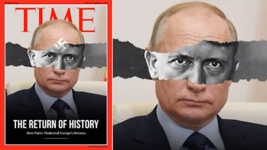 Fact Check: क्या टाइम मैगजीन ने हिटलर की मूंछों वाली पुतिन की तस्वीर को कवर पेज छापा है? जानें सच्चाई