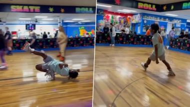 Viral Video: स्केटिंग के दौरान कलाबाजी करते हुए शख्स का क्लिप वायरल, वीडियो देख रह जाएंगे दंग