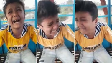 Viral Video: विशाल झूले पर बैठने के लिए बहुत उत्साहित था लड़का, हवा में पहुंचने के बाद चिल्लाने लगा मम्मी पापा, देखें फनी वीडियो