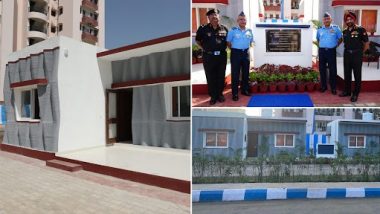 First 3D Printed Houses for Army: गुजरात में भारतीय सेना के जवानों के लिए बनाए गए पहले 3डी प्रिंटेड घर, देखें वीडियो