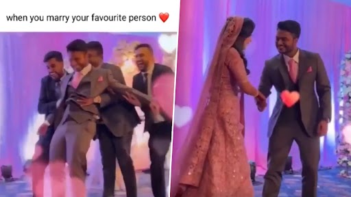 Viral Video: अपनी दुल्हन को देखकर दूल्हे के उड़े होश, दोस्तों ने ऐसे संभाला, देखें वीडियो